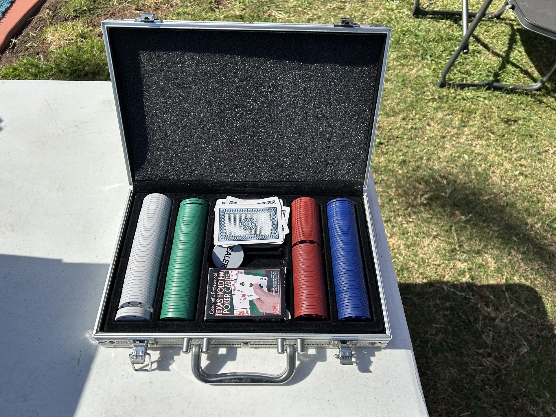 Nice Poker Set With Cards