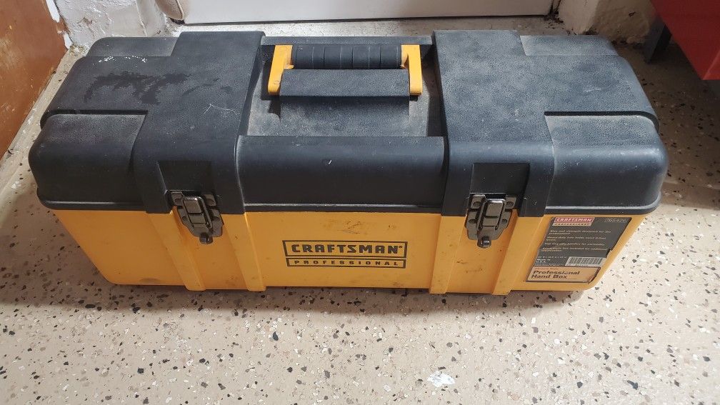 Large Craftsmen Toolbox