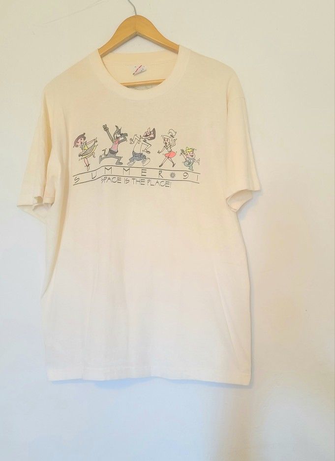 Vintage Rare 90s Jetsons Grateful Dead Tour Tshirt