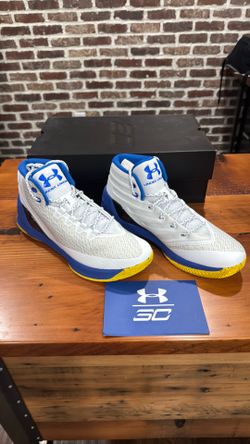 Under Armour Curry 3 ‘Dub Nation Home’ size 10.5