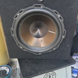 12” Subwoofer In Sealed Box