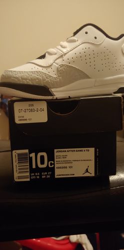 Jordan's 2 kids size 10