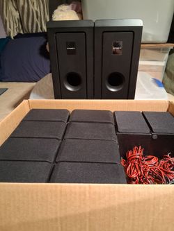 12-Piece DYNEX Home Theater Speaker Bundle $100 O.B.O.