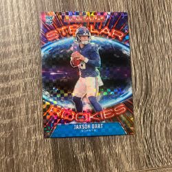 Jaxson Dart (Red)2025 Panini Rookies & Stars Stellar Rookies