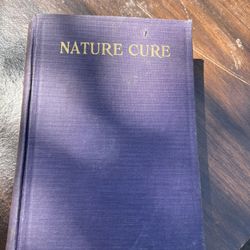 Nature Cure By H. Lindlahr MD 1921
