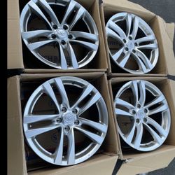 4 — 18x8 5x4.5 5x114.3 Stock Infiniti Q50 370z 350z G35 G37 Altima accord Civic Rsx Camry Corolla RAV4 Tacoma Wheels Rims !