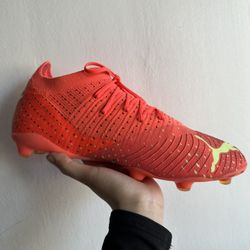 PUMA Future Z 3.4 Pro Evoknit FG AG Fusionfit Red Coral Soccer Shoes Mens Size 10