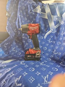 Milwaukee Fule Brussels 3/impact Wrench With 3.0 Red Lithuania Batt