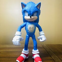 🔵 Talking Sonic the Hedgehog Movie Figure 🎤✨ – Works Great!