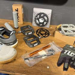 Mountain Bike Parts And accessories. 
