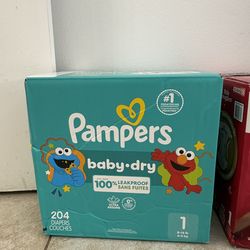 Pampers diapers size 1