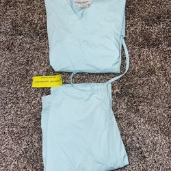 Natural Uniforms New Scrubs Xs Small Mint Blue