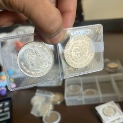 1966 Un Peso Mexican Silver Coin 