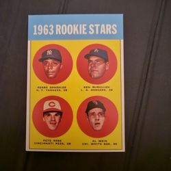 1963 Topps Remake Rookie Pete Rose