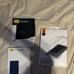 Apple iPad Pro 12.9” Accessory Bundle Screen Protector And Case Otterbox