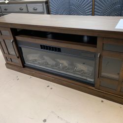 Fireplace Console Stand Used