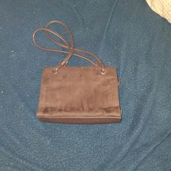 Brown Zippered Purse