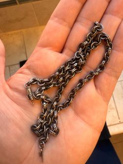 Chrome Hearts Paper Chain Necklace
