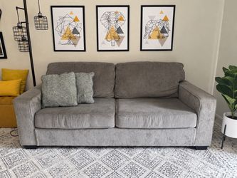Gray Sofa Sleeper – Great Condition