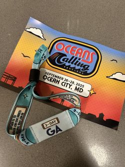 GA 3-Day Pass for Oceans Calling Festival