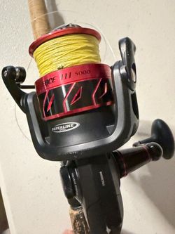 Fishing spinning reel combo