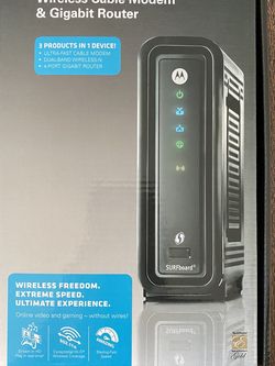 Motorola SBG6580 Wireless MODEM