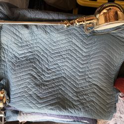 Restoration Hardware Vintage Silver Table Light