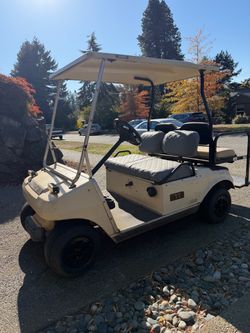 Gas golf cart