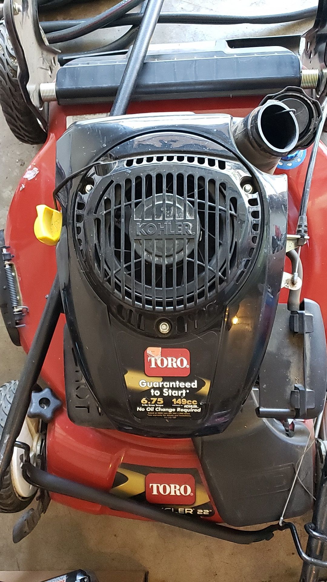 Toro 6.75 lawn mower