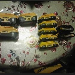 Baterías De Walt Nuevecitas 20 , 30 ,50 ,120