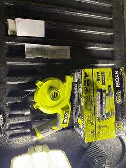 RYOBI small inflator
