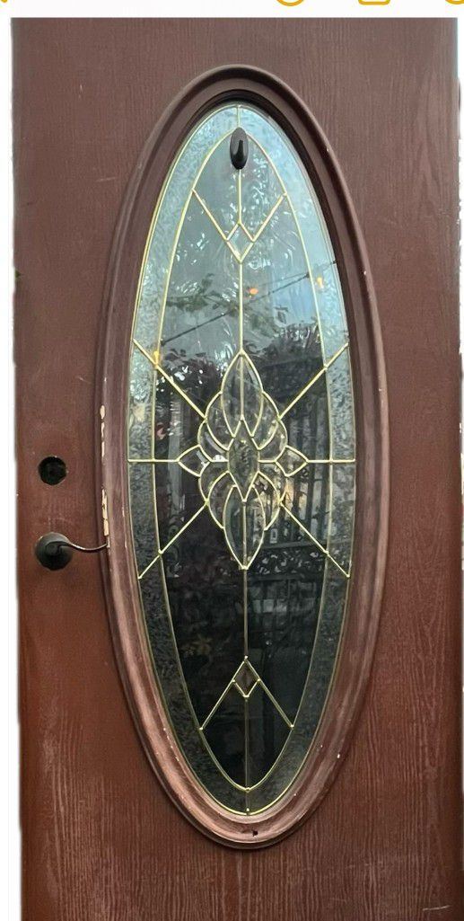 Antique Glass Door 
