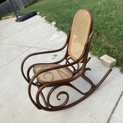 Vintage Thonet BentWood Style Rocker