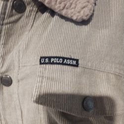 .S. Polo Assn. Men's Tan and Brown Coat