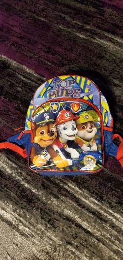 Full size paw patrol backpack