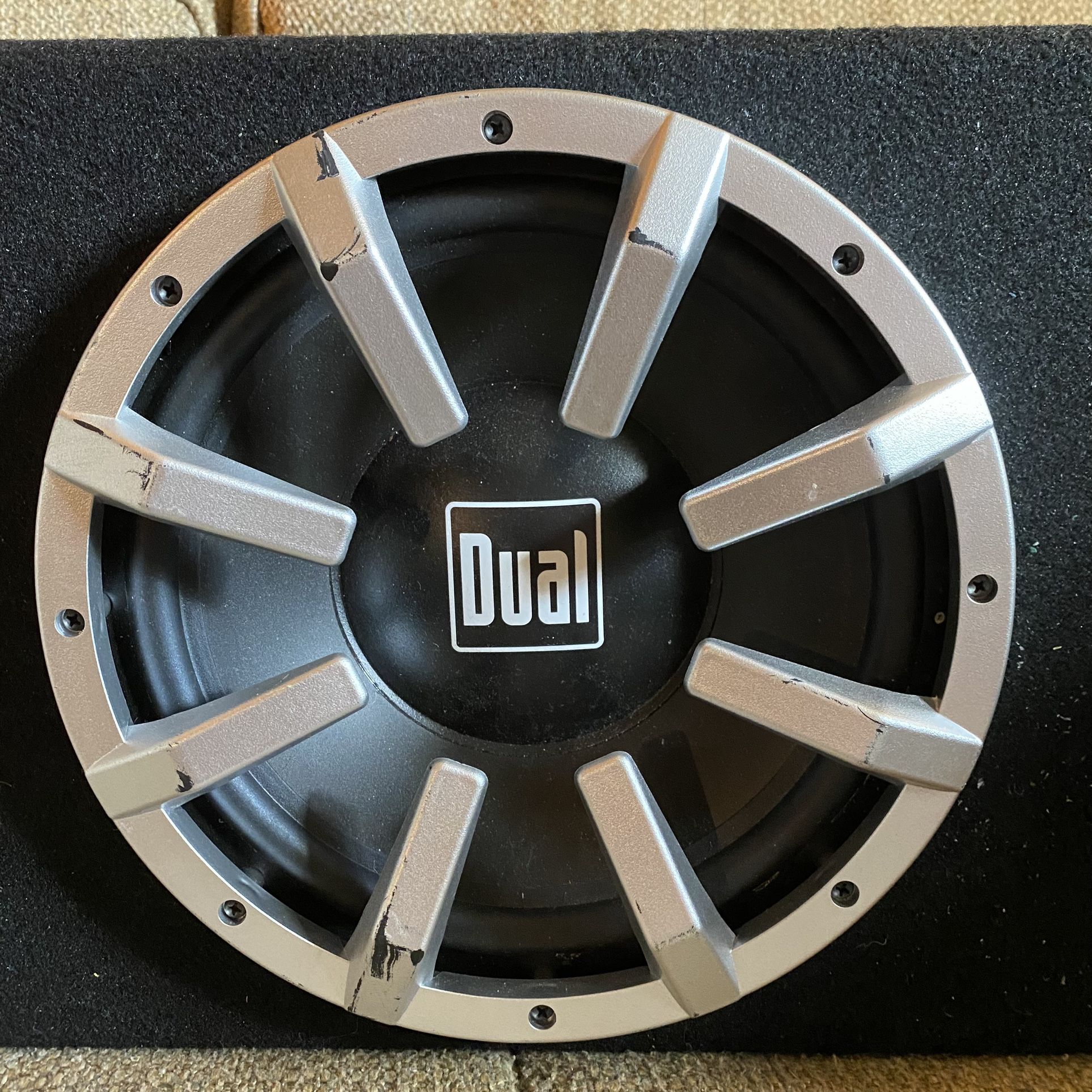 Dual TBX10A Subwoofer 10” Boxed, Carpeted. for Sale in Portland, OR