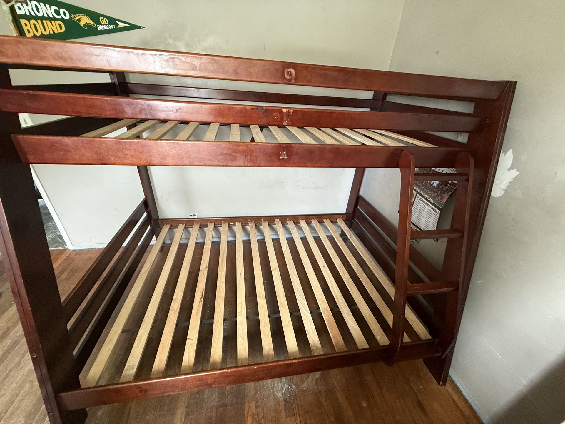 Bunk bed frame