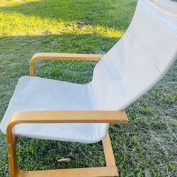 Vintage Brown Wood Chair Living Room Furniture 