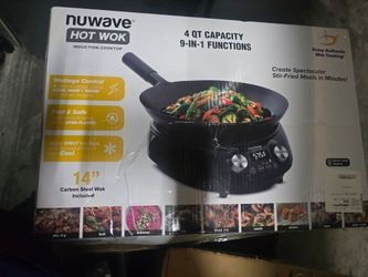 nuwave hot wok 4 quart 9 in 1