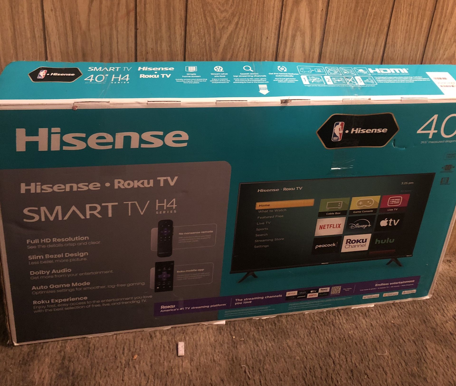 40” Hisense Read Description 