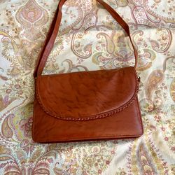 Reddish brown purse