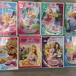 Barbie DVD Bundle – 8 Movies (Great Condition!)