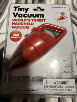 Worlds Tiniest Vacuum 