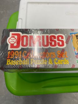 Donruss 1991 Collectors Set Baseball Cards and Puzzle