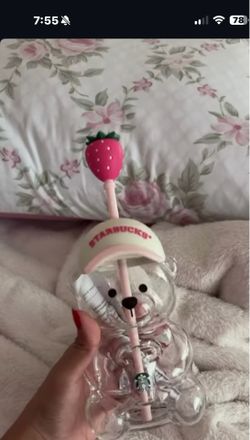 Starbucks bear cup pink drink 2026