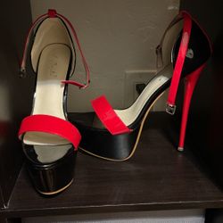 Red And Black Heels