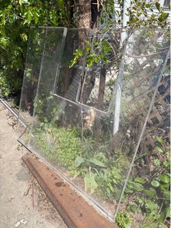 2 sheets of bulletproof plexiglass 1 3/8 thick