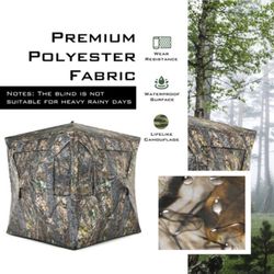 3-person portable pop-up camouflage hunting blind tent