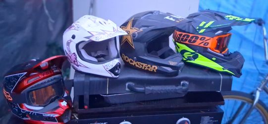Dirt bike helmets