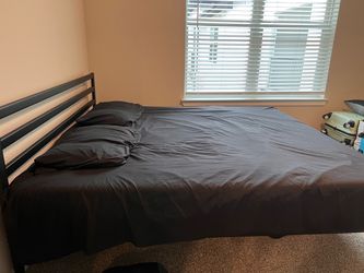 Bed and frame